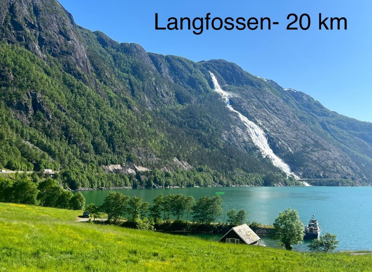 Apartment-B Near Etne-Odda Etnesjoen Exteriör bild